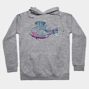 Happy Punk Fish Hoodie